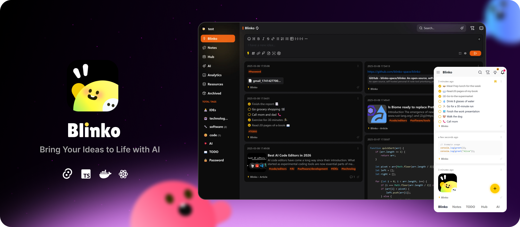 Blinko screenshot