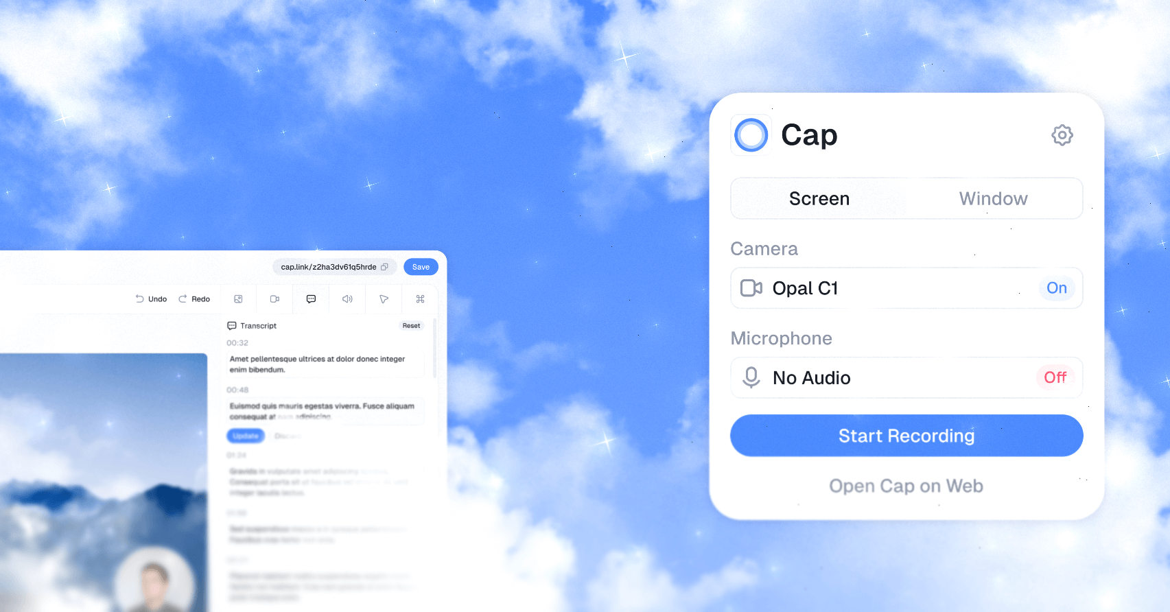 Cap screenshot