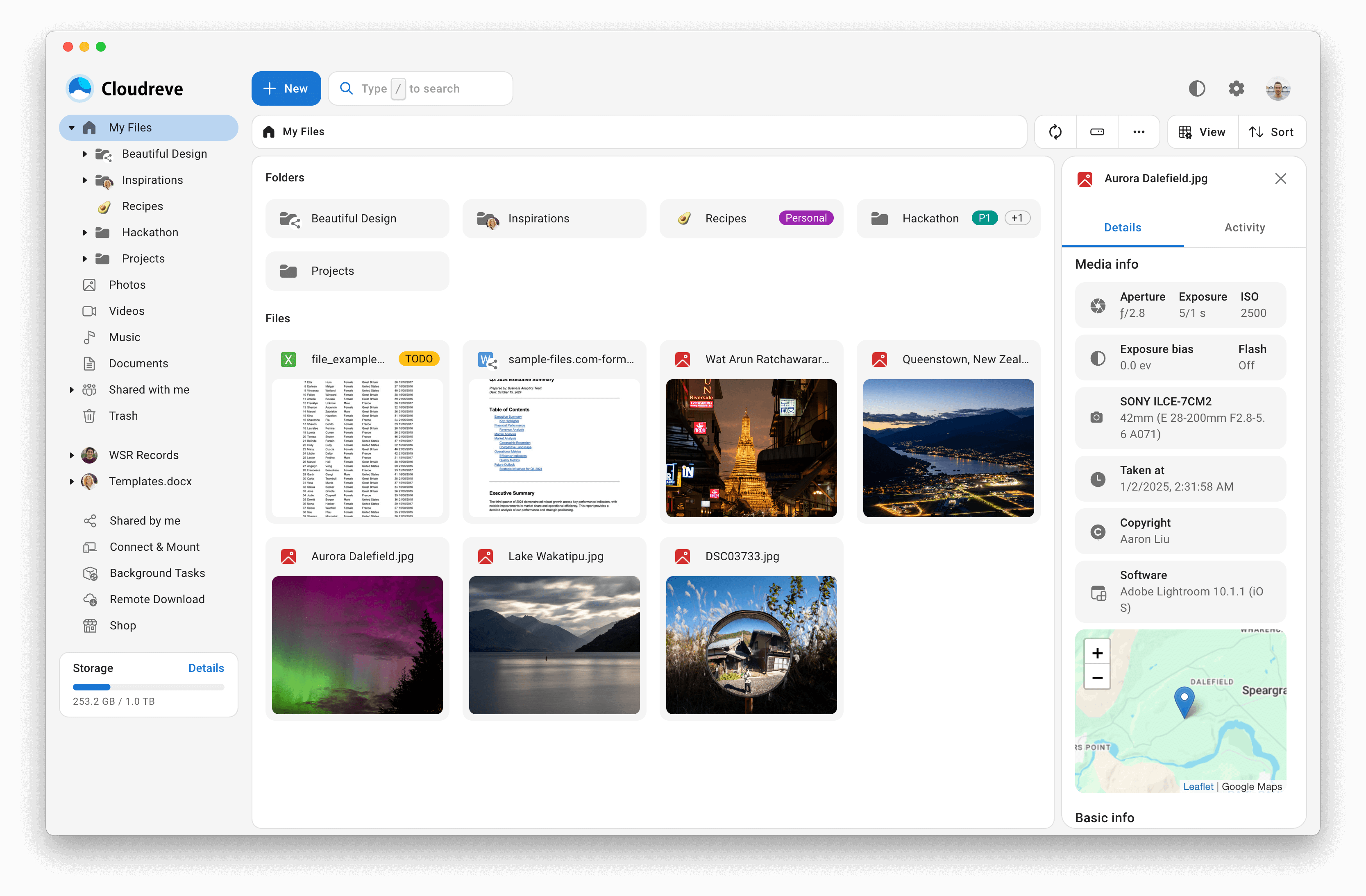 Cloudreve screenshot