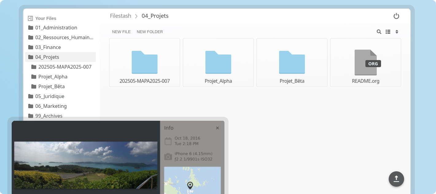 Filestash screenshot