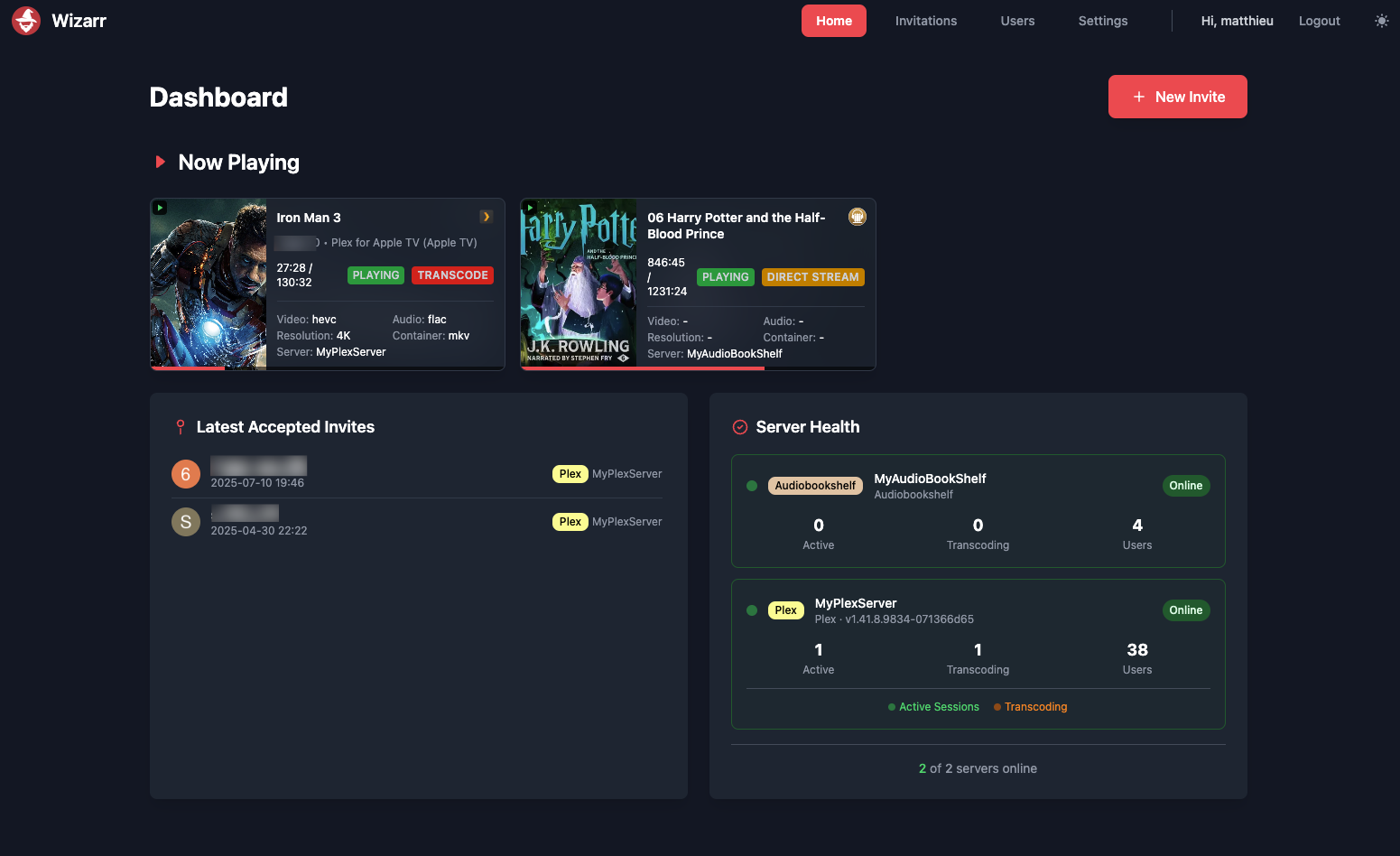 Wizarr screenshot