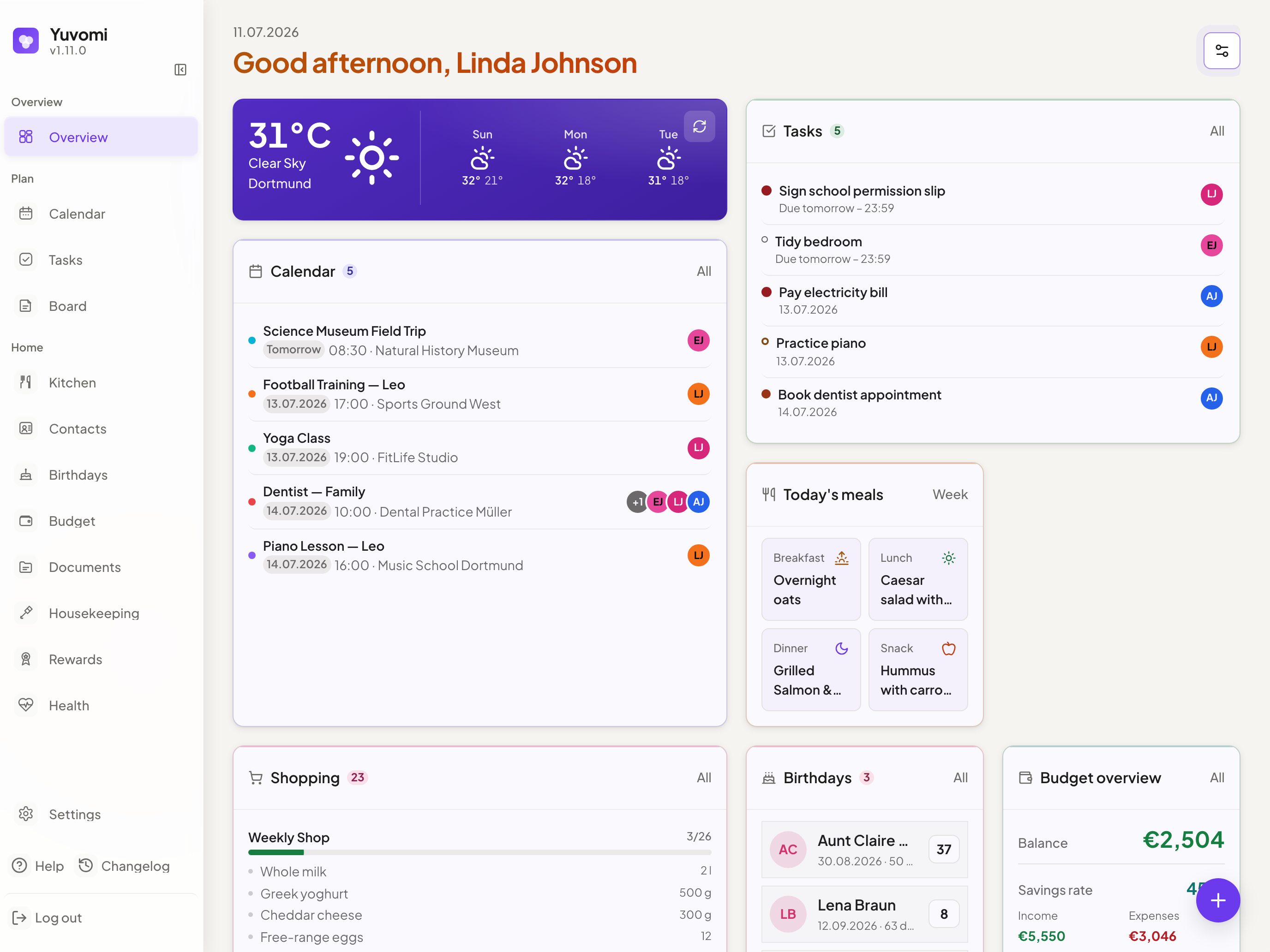 Yuvomi screenshot
